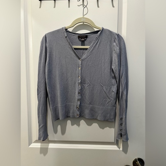 Primark Blue/Grey Cardigan Size Medium - Picture 1 of 7
